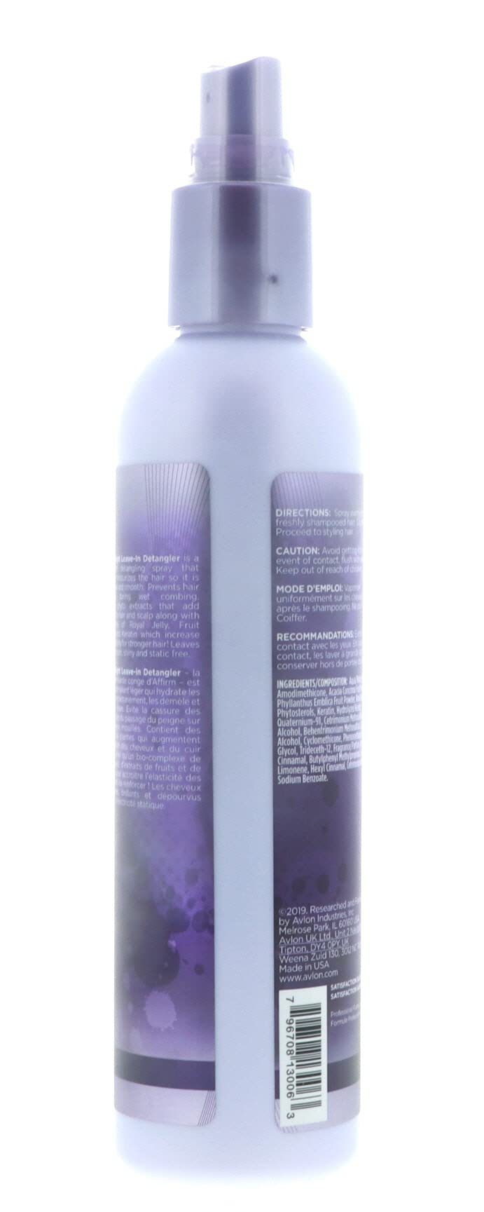 Avalon Affirm Moistur Right Leave-in Detangler Unisex 8 oz Beauty & Personal Care Avlon