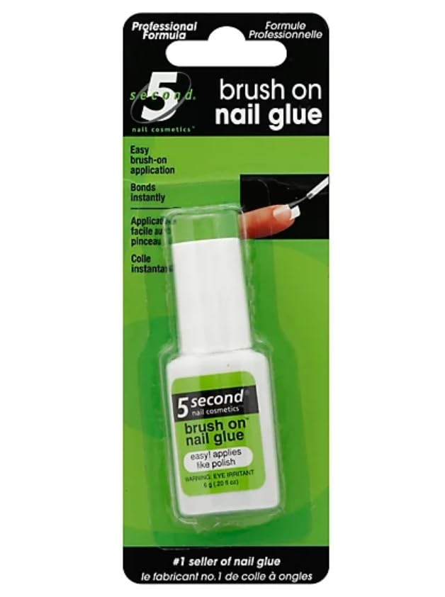 Ibd-5 Second Brush-On Nail Glue (12 Pieces) Beauty & Personal Care IBD