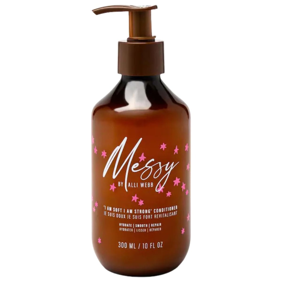 Messy by Alli Webb 'I Am Soft, I Am Strong' Hydrating and Repairing Hair Conditioner, 10 fl oz / 300 ml - Deeply Moisturizes, Strengthens & Tames