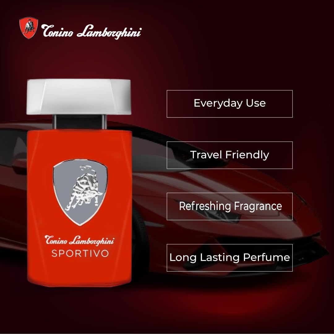 Torino Lamborghini Tonino Lamborghini Sportivo Men EDT Spray 4.2 oz Beauty & Personal Care Tonino Lamborghini Golf