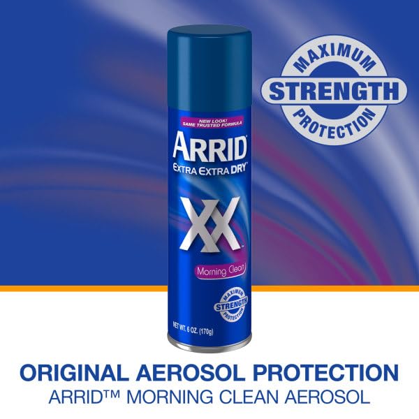 Arrid XX Anti-Perspirant and Deodorant Spray Morning Clean, 6 oz. (Pack of 1) Beauty and Personal Care Arrid
