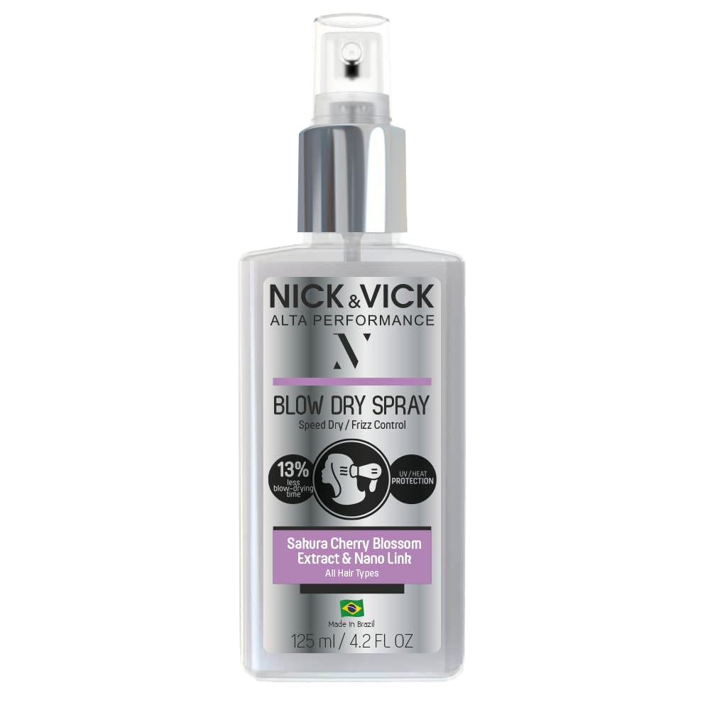 Nick Vick, Blow Dry Spray, Speed Dry, Heat Protection Beauty & Personal Care Nick Vick