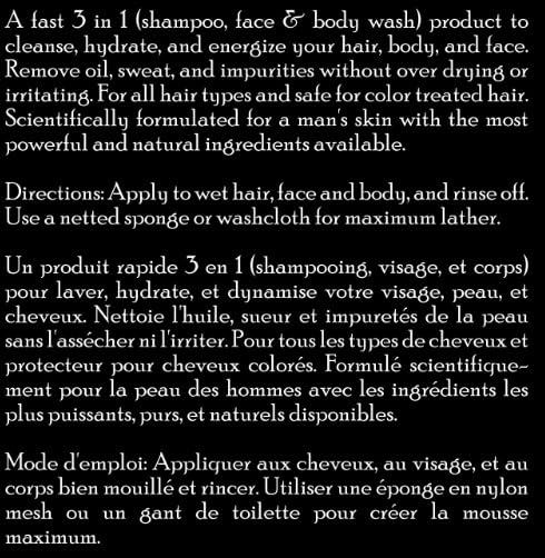 Brickell Men's Rapid Wash, 3 in 1 Body Wash Gel for Men, With Aloe, Vitamin E, and Jojoba Oil, 16 Ounce, Fresh Mint Scent Beauty & Personal Care Brickell Men's Products