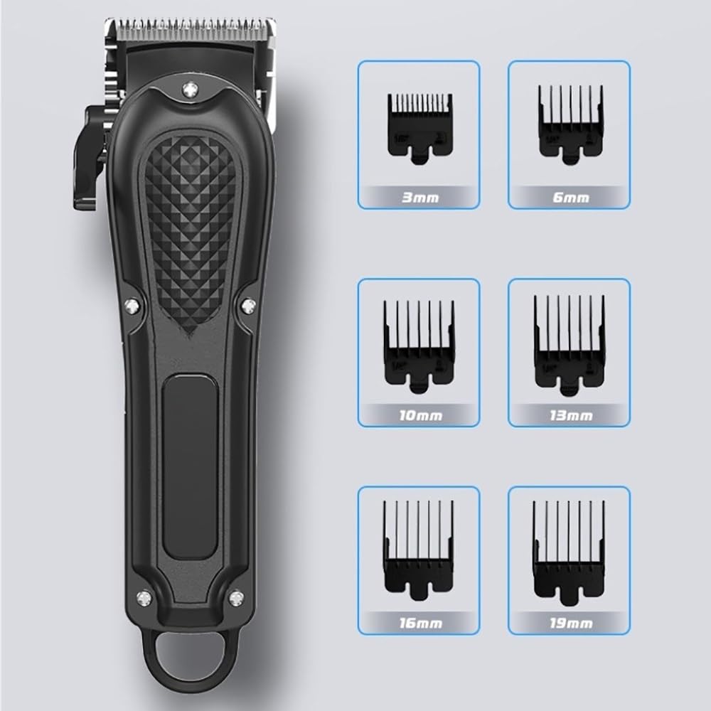 GLESVOWIO Mens Hair Clippers USB Rechargeable Electric Hair Clipper Professional Cordless Beard Trimmer Men Electric Hair Cutting Machine Beauty and Personal Care GLESVOWIO