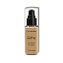 L.A. COLORS Truly Matte Foundation, Medium Beige CLM355 Beauty & Personal Care L.A. COLORS