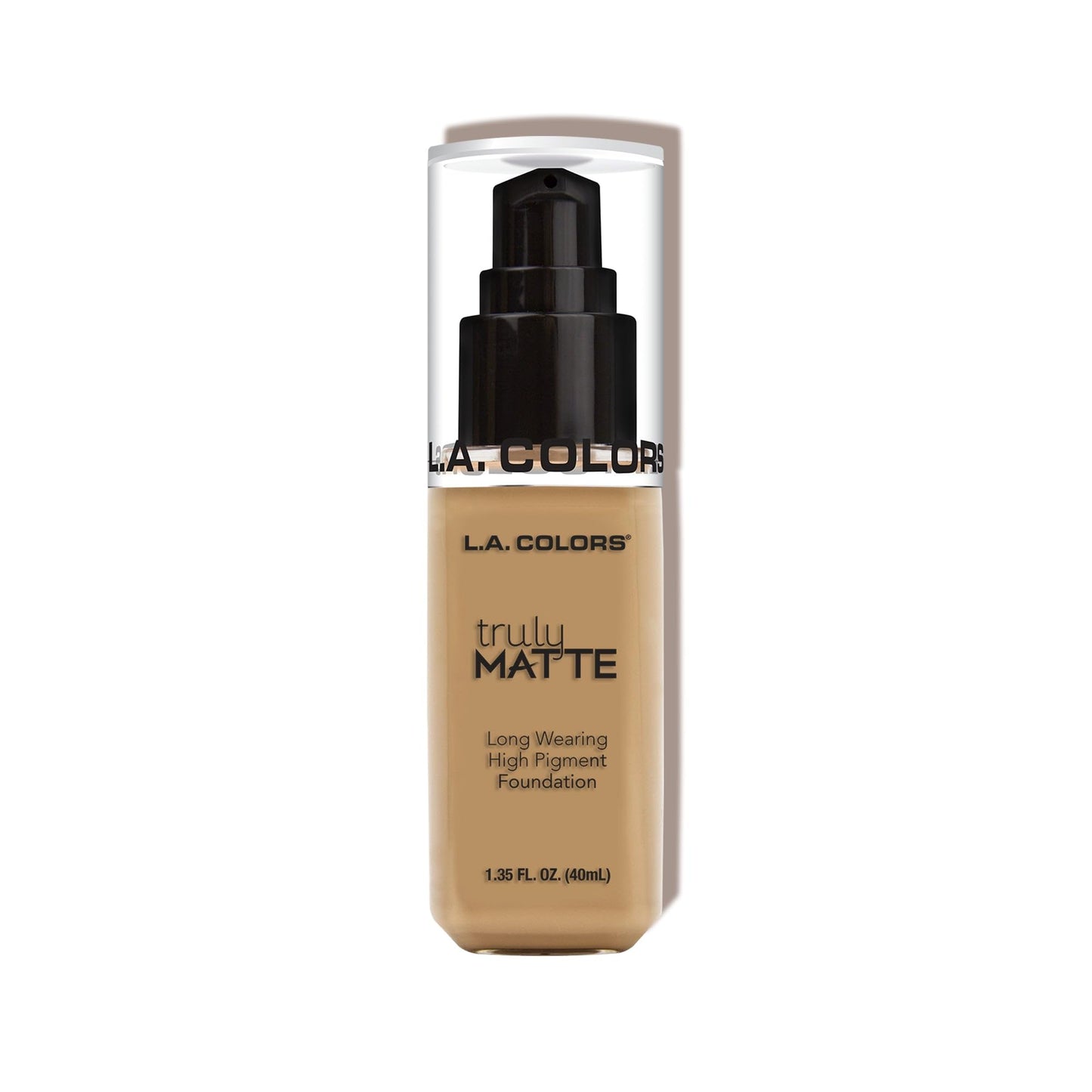L.A. COLORS Truly Matte Foundation, Medium Beige CLM355 Beauty & Personal Care L.A. COLORS