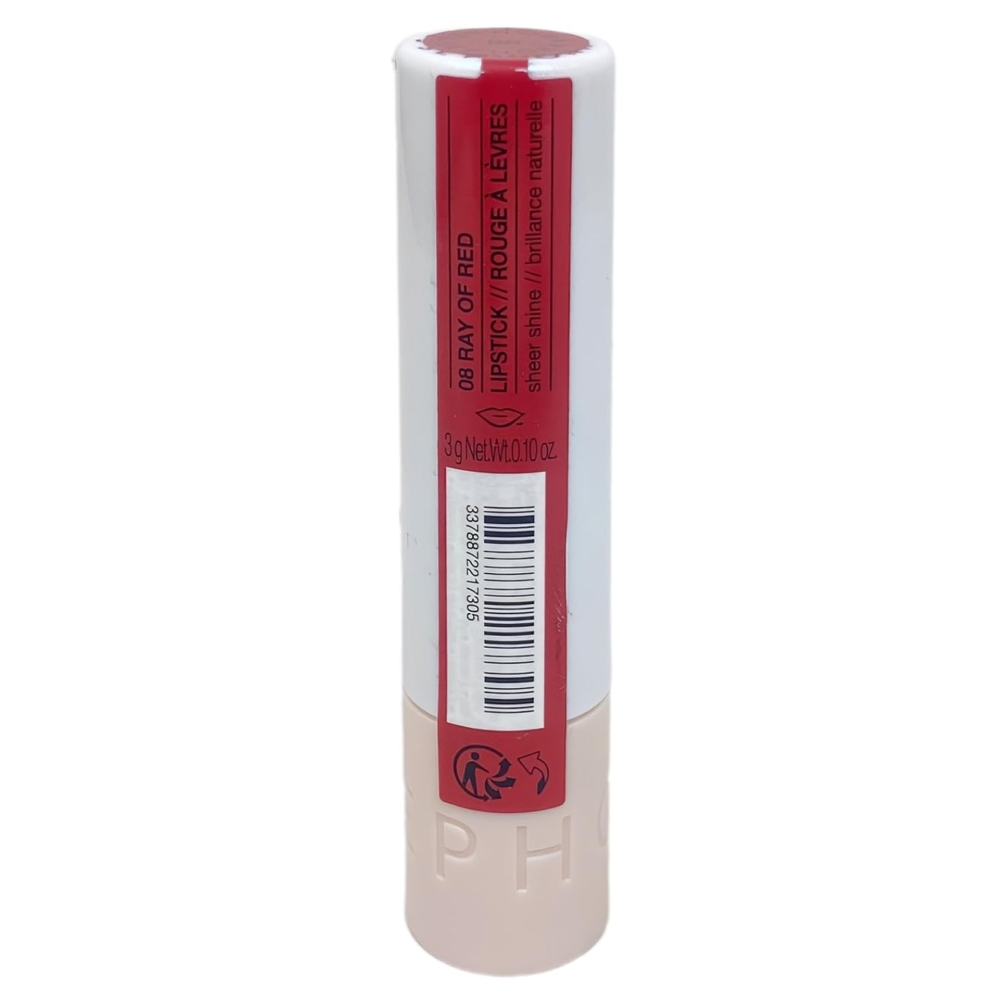 SEPHORA Collection About That Shine Sheer Shine Lipstick - 08 Ray Of Red (3 g / 0.10 oz) Beauty & Personal Care SEPHORA
