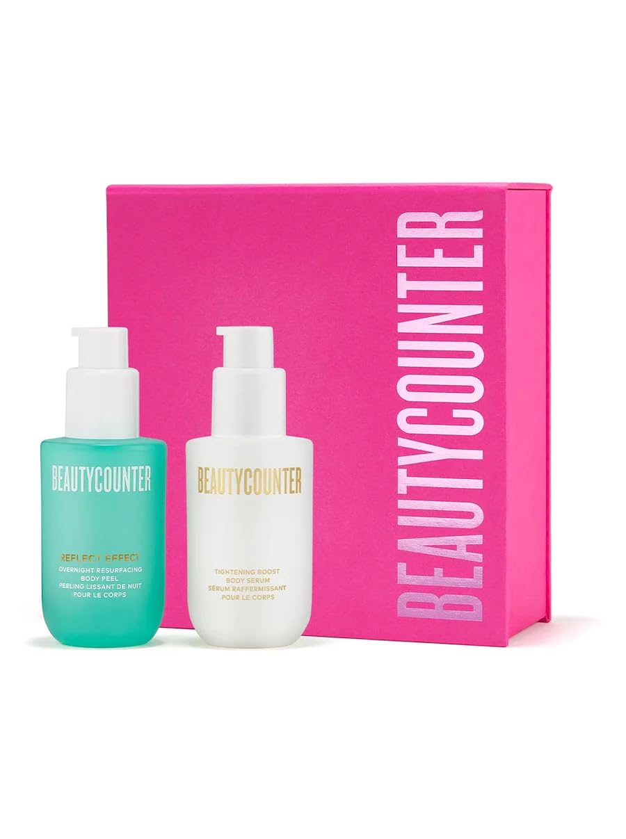 Beautycounter Renew your Body Duo- Reflect Effect 1.7 fl oz and Tightening boost body serum 1.7 fl oz Beauty & Personal Care Beautycounter