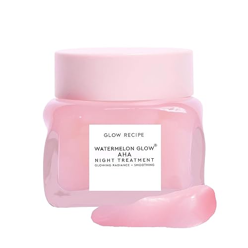 Glow Recipe Watermelon Glow AHA Night Treatment - Overnight Resurfacing Mask with AHA Complex, Hyaluronic Acid, Niacinamide & Watermelon Enzymes Beauty & Personal Care Glow Recipe