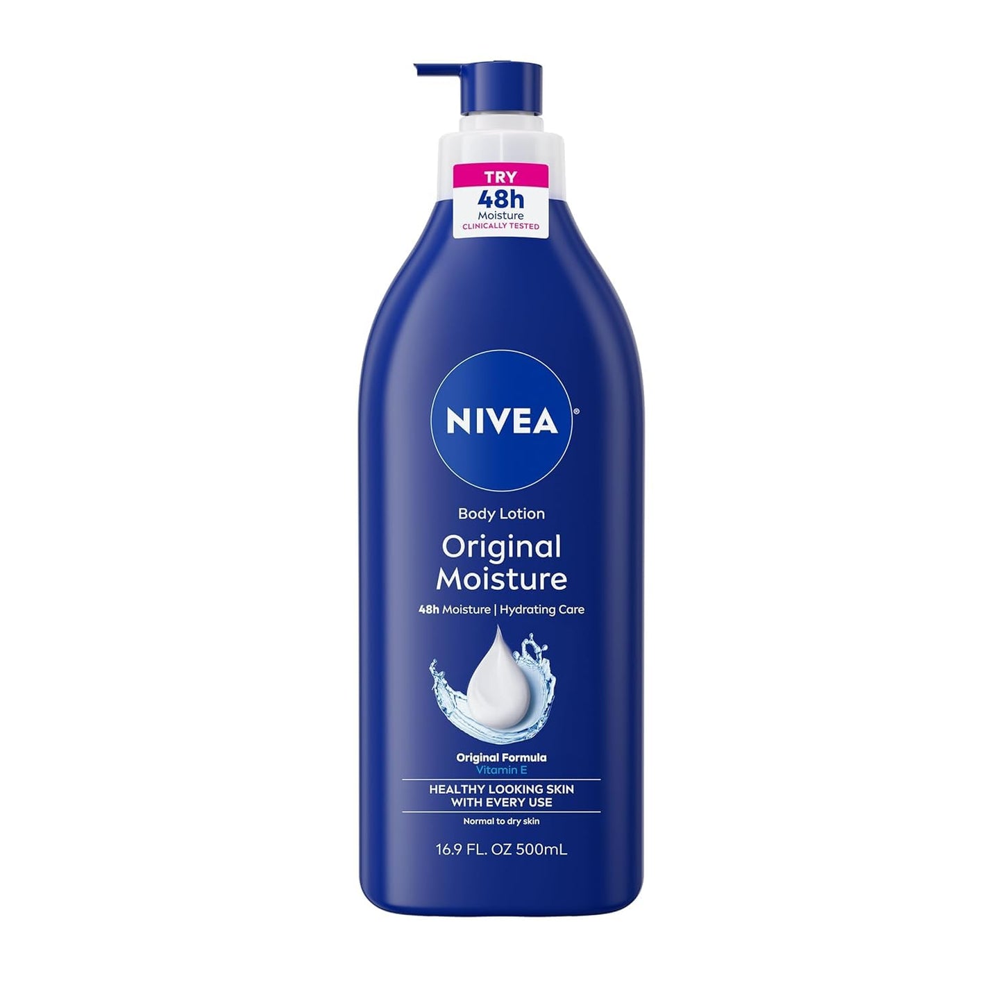 Nivea Original Daily Moisture Body Lotion 16.9 oz (Pack of 5) Beauty & Personal Care NIVEA