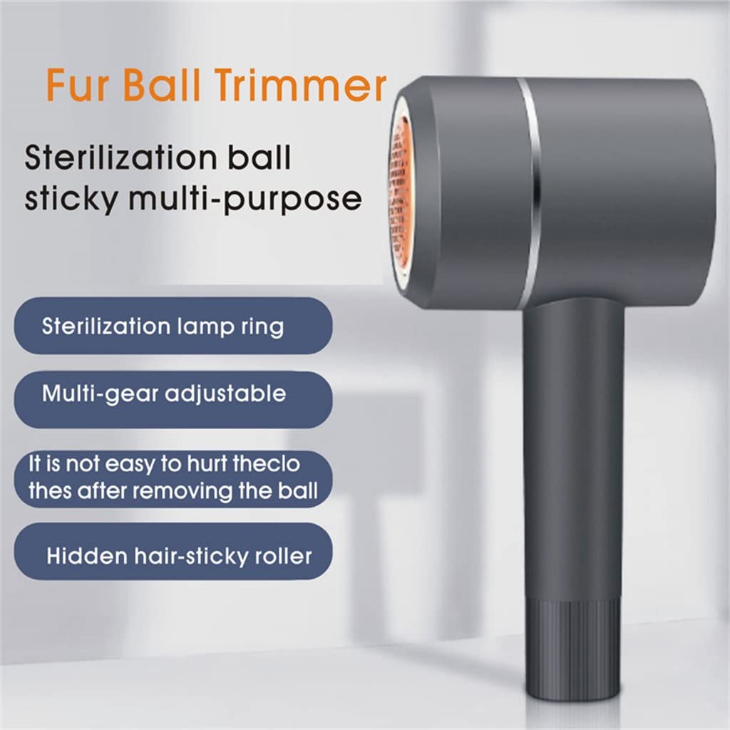 HIONJIN Hair Ball Remover Rechargeable Clothes Home Lint Remover Clothes Pellet Trimmer Machine(Gray) Beauty and Personal Care HIONJIN