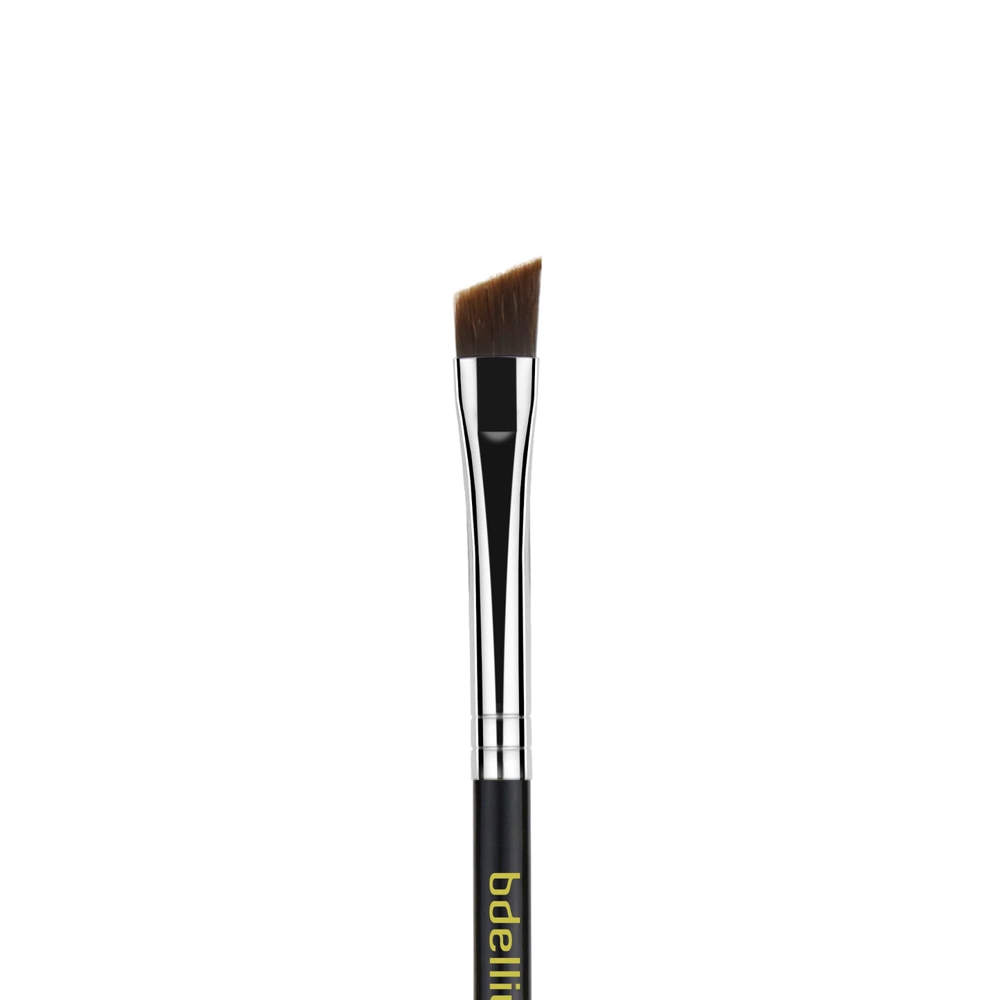 Bdellium Tools Professional Makeup Brush - Maestro Series 763 Angled Brow - With Soft Synthetic Fibers, For Defining Eyebrows (Black, 1pc) Beauty & Personal Care BDELLIUM TOOLS