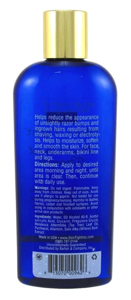 Skin Tight 8 Ounce Professional Strength Ingrown Hairs & Bumps (236ml) Beauty & Personal Care B&C Skin Tight