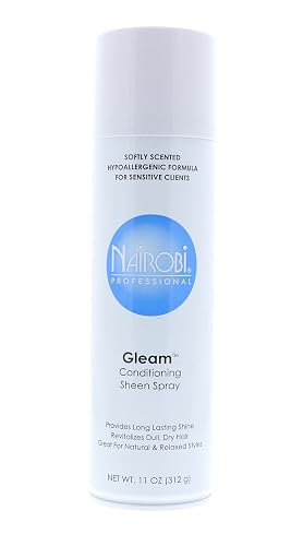 Gleam Conditioning Sheen Spray by Nairobi for Unisex - 11 Ounce Hair Spray Beauty & Personal Care Jitonrad