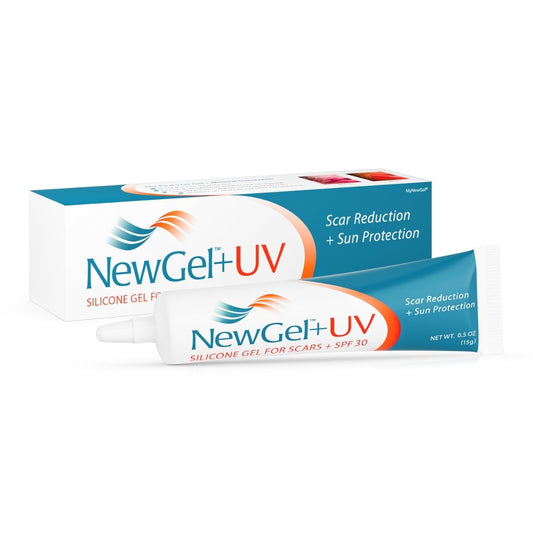 MyNewGel Plus UV Silicone Scar Gel with SPF 30 – Mineral Non-Chemical Sunscreen for Old & New Scars, Protects Against Harmful UV Rays, 15g Beauty & Personal Care MyNewGel