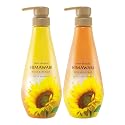 Dear Beaute HIMAWARI Rich & Repair Oil-in Shampoo Conditioner Set, 500ml/500g, Non-Silicone, Sulfate free, Hair Care for Frizz, Curly Hair, Dry, Humid Beauty & Personal Care TokyoSuperSale