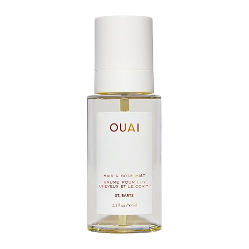 OUAI St. Barts Hair and Body Mist - Tropical-Scented Hair Perfume and Body Spray - Notes of Dragonfruit, Orange Blossom, Tuberose & Musk (3.3 Fl Oz) Beauty & Personal Care OUAI