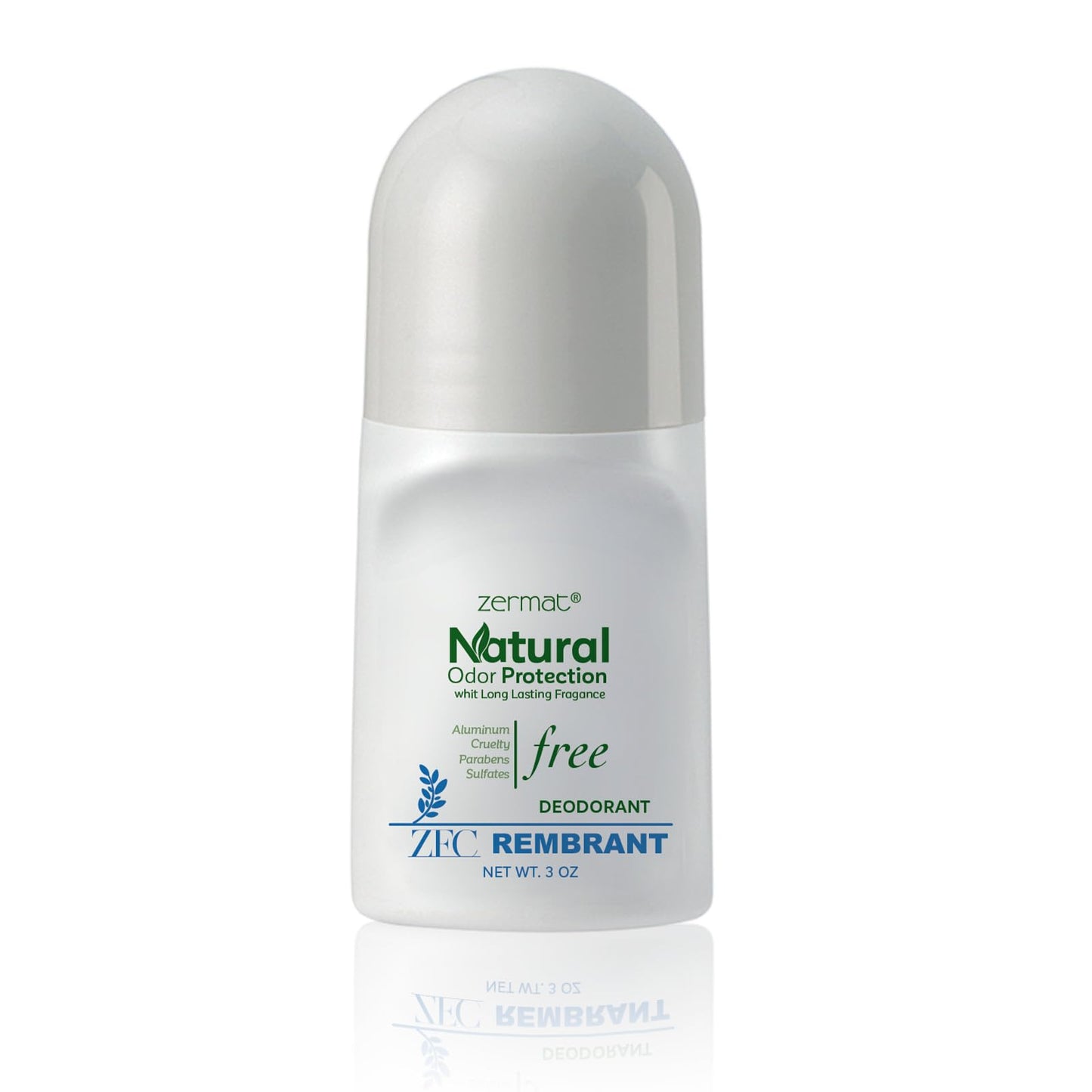 Zermat Zentimento Rembrandant, Natural Roll-On Deodorant, 3 Oz. Beauty and Personal Care Zermat