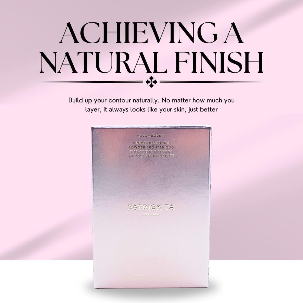 PATRICK TA Major Sculpt Crème Contour & Powder Bronzer Duo She's Chiseled Beauty & Personal Care PATRICK TA