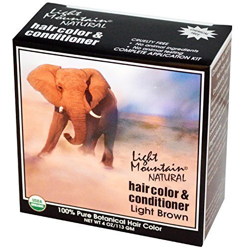 Hair Color Light Brown 4 OZ, 2Pack Beauty & Personal Care LIGHT MOUNTAIN
