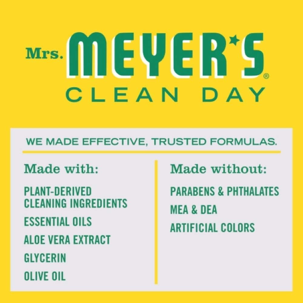 Mrs. MEYER'S Clean Day Hand Soap, Made with Essential Oils, Honeysuckle, 12.5 Fl oz (Pack of 2) Beauty & Personal Care Mrs. MEYER'S