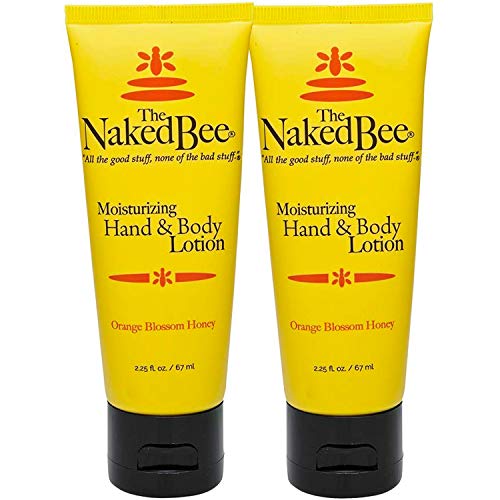 The Naked Bee Orange Blossom Honey Hand and Body Lotion, 2.25 Oz - 2 Pack Beauty & Personal Care The Naked Bee