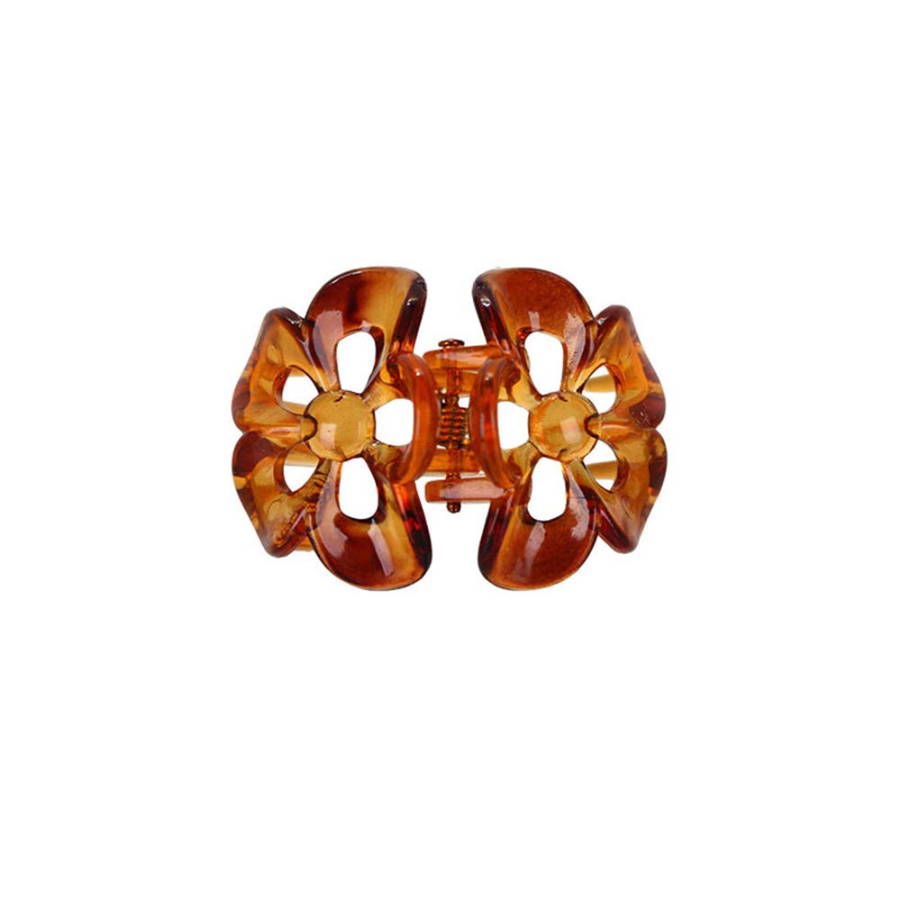 TOPYHL 12PCS Flower Shaped Small Hair Clips Claw Jaw Hair Clips Clamps Non-Slip Hair for Women Girls Hair Accessories Beauty & Personal Care TOPYHL