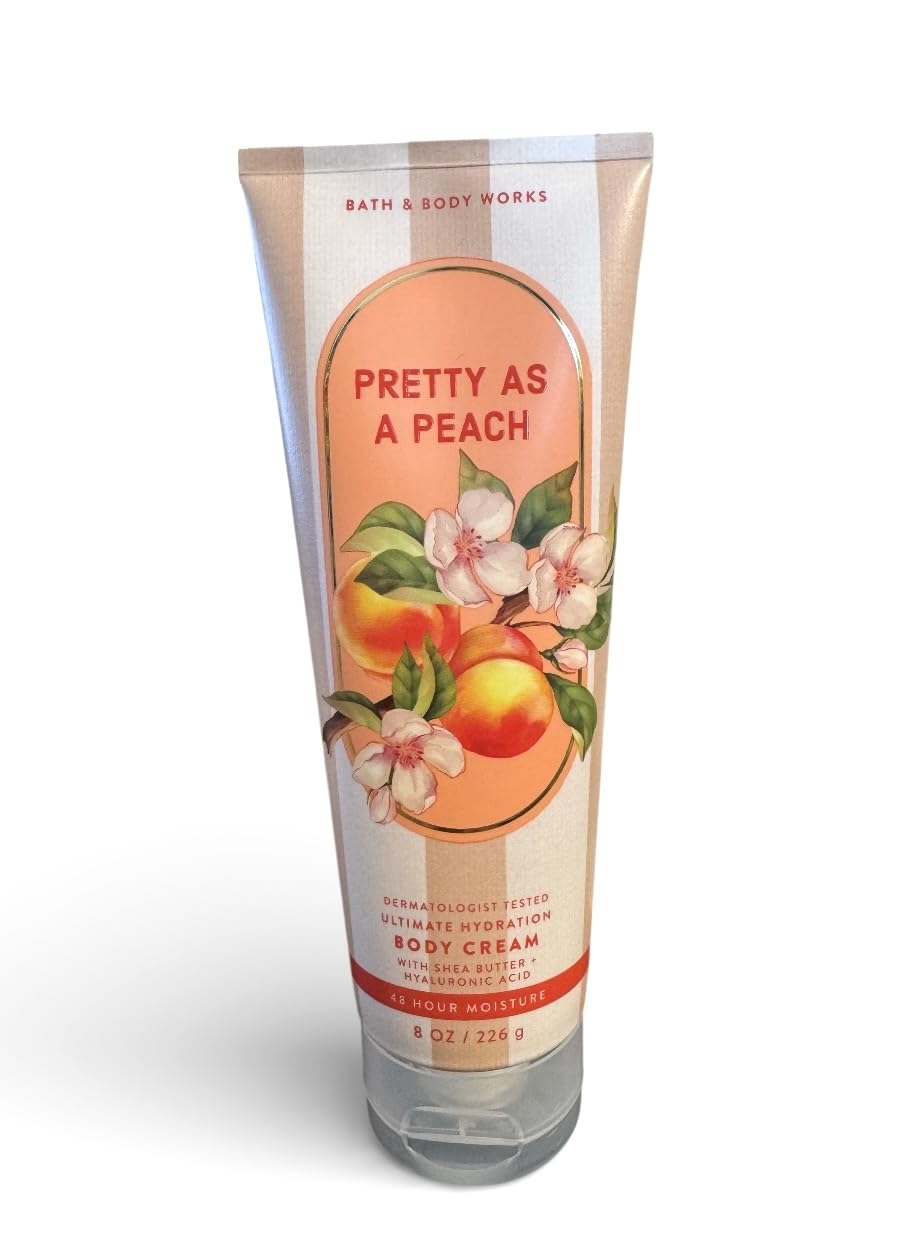 Bath and Body Works Ultra Shea Cream Pretty As A Peach 8 Ounce Beauty & Personal Care Bath & Body Works