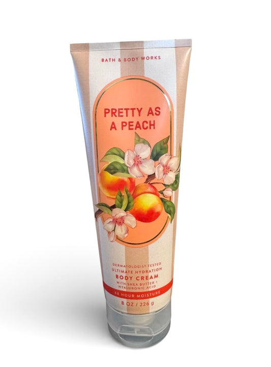Bath and Body Works Ultra Shea Cream Pretty As A Peach 8 Ounce Beauty & Personal Care Bath & Body Works