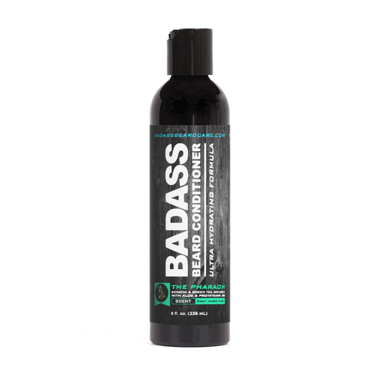 Badass Beard Care Beard Conditioner For Men - THE PHARAOH Scent, 8oz - Made of Natural Ingredients for A Healthy, Soft, & Itch Free Beard and Mustache Beauty and Personal Care Badass Beard Care