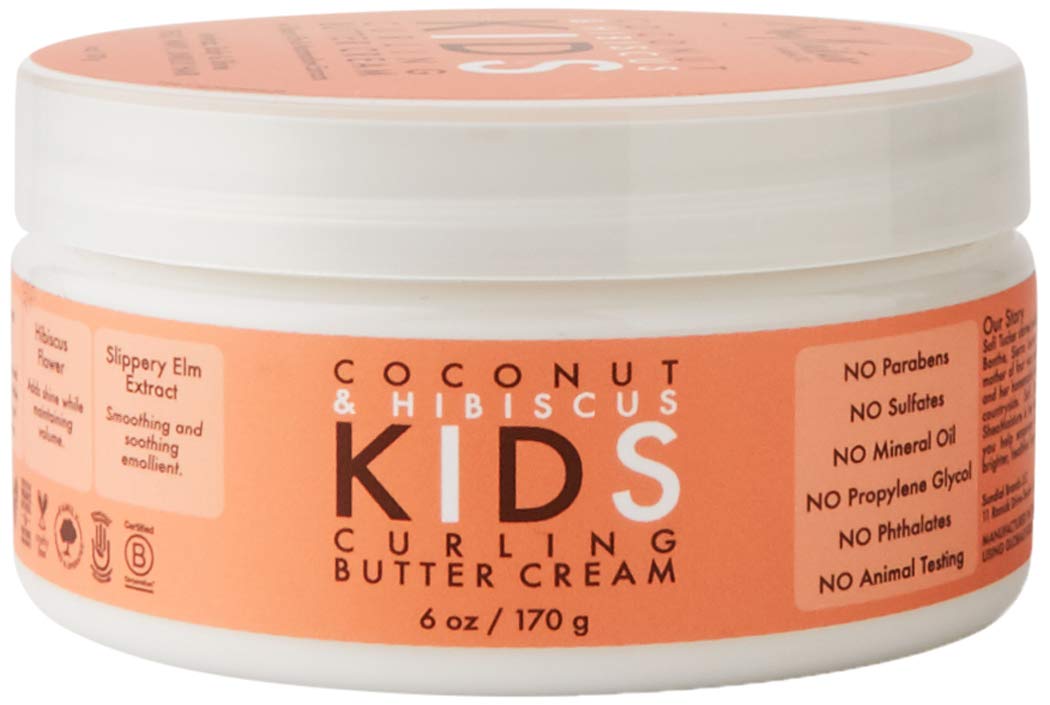 SheaMoisture Kids Curl Butter Cream, Coconut & Hibiscus, Multi, 6 Ounce Beauty & Personal Care Shea Moisture