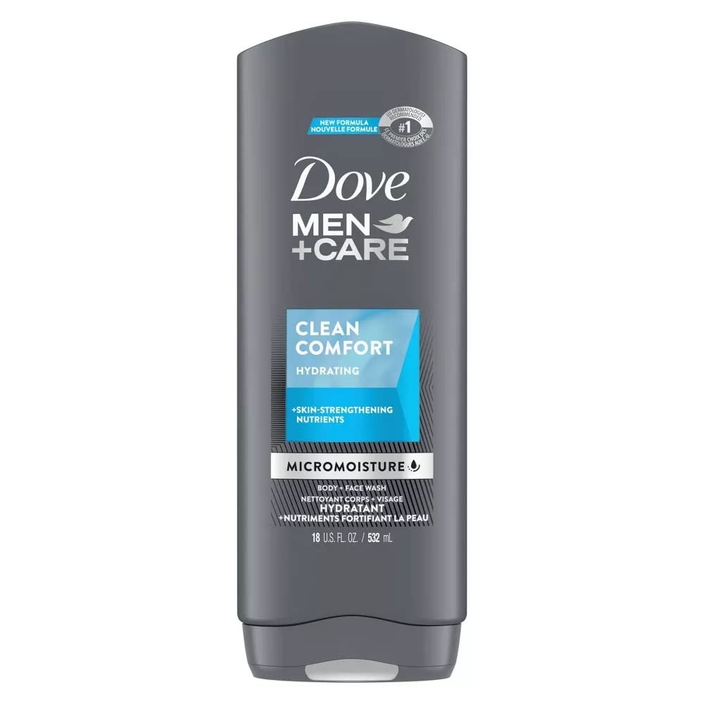 Dove Men+Care Body and Face Wash, Clean Comfort, 18 oz Beauty & Personal Care DOVE MEN + CARE