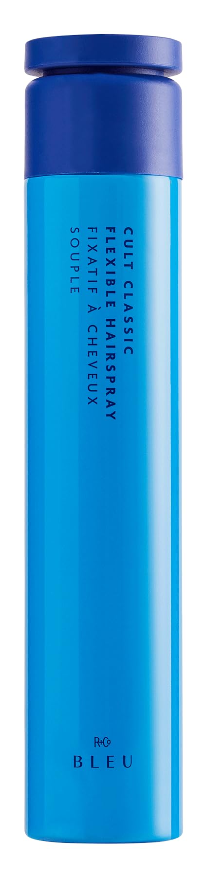 R+Co BLEU Cult Classic Flexible Hairspray - Touchable Texture, Shine, Locks Out Humidity, Adds Volume and Control, Dries Quickly, Vegan Beauty & Personal Care R+Co