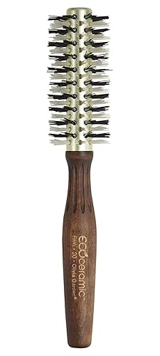 Olivia Garden Ecoceramic Firm Bristles Round Thermal Hair Brush (1 3/4") Beauty & Personal Care Olivia Garden