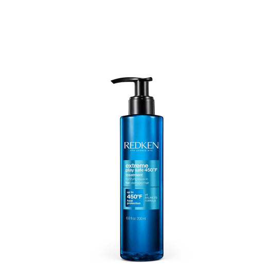 Redken Extreme Play Safe Heat Protectant Spray & Leave In Conditioner| For All Hair Types | Helps Reduce The Appearance of Split Ends | Beauty & Personal Care Redken