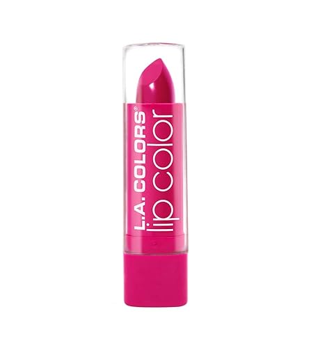 L.A. COLORS Moisture Rich Lip Color, Hot Pink CML544 Beauty & Personal Care L.A. COLORS