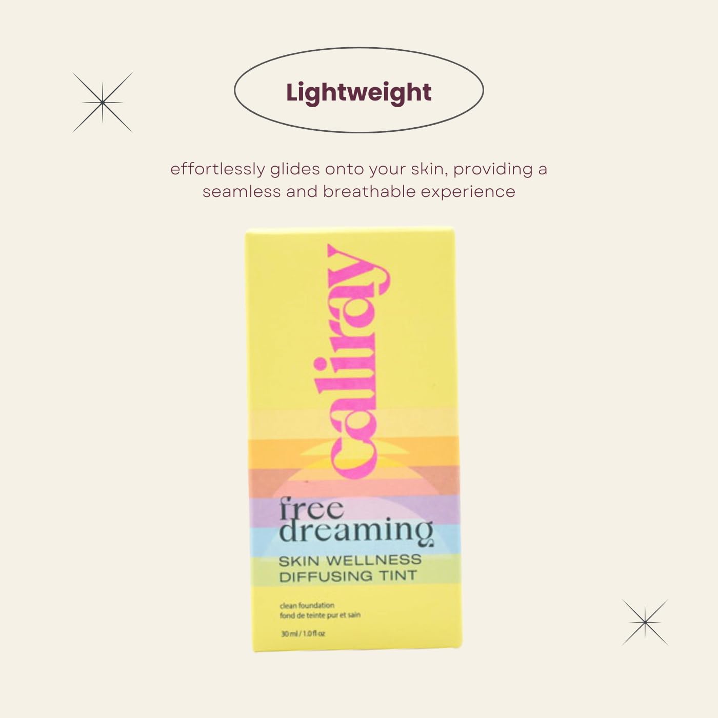 caliray Freedreaming Blurring Lightweight Skin Tint The 4 Beauty & Personal Care caliray