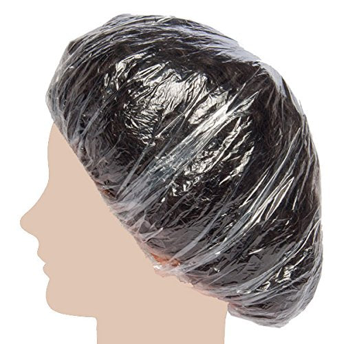 Diane Disposable Clear Processing Hair Caps, For Salons, DIY, Conditioning, Dyeing, Hair Treatments (100 Count (Pack of 1)) Beauty & Personal Care Diane