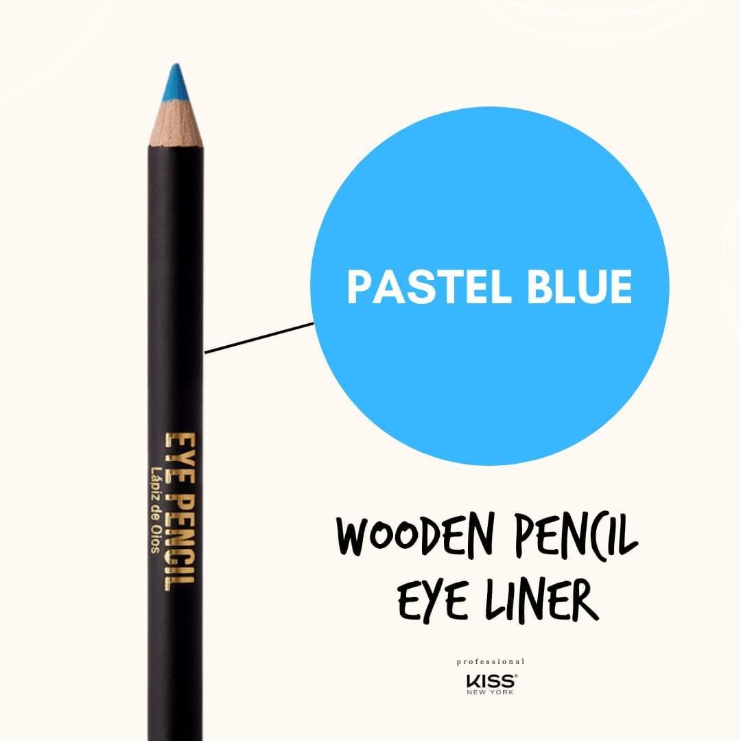 KISS NEW YORK Professional Slim Eye Pencil, Creamy Soft Eye Liner, Smooth Long-Lasting Rich Eyeline Color, Natural Eye Makeup, Water-Resistant (Pastel Beauty & Personal Care KISS NEW YORK