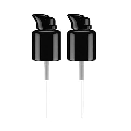 Chris.W 2Pack Replacement Pump Fit for MAC Studio Fix Fluid and DW Double Wear Foundation (Black) Beauty & Personal Care Chris.W