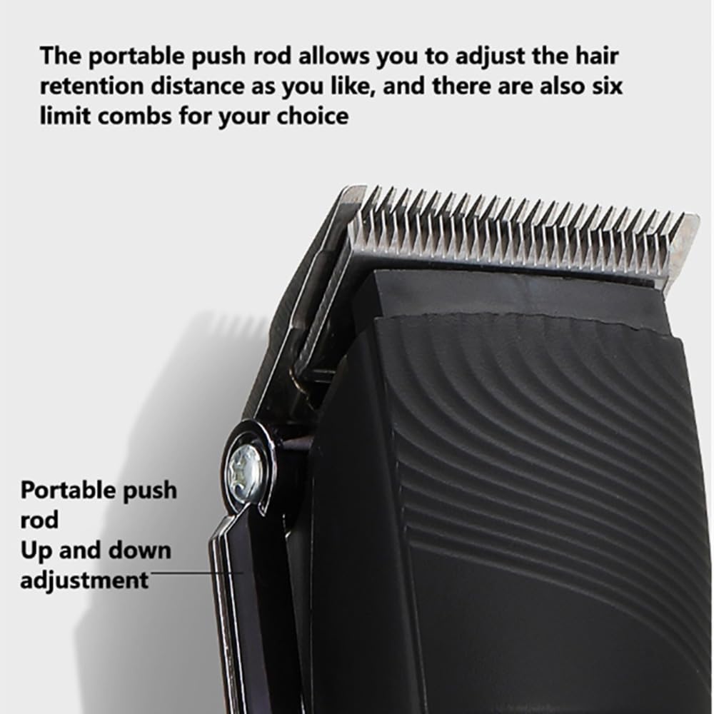 GLESVOWIO Pro Hair Clipper Professional Cutting Machine Adjustable Trimmer Cordless Barber Digital Display for Men(Gold) Beauty and Personal Care GLESVOWIO