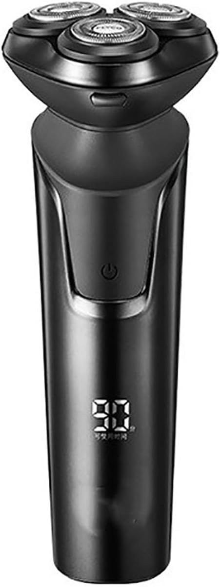 LEONYS Electric Shavers for Bald Men, Men Electric Shaver Smart IPX7 Waterproof Rechargeable Beard Razor Quick Charging Trimming Machine Beauty and Personal Care LEONYS
