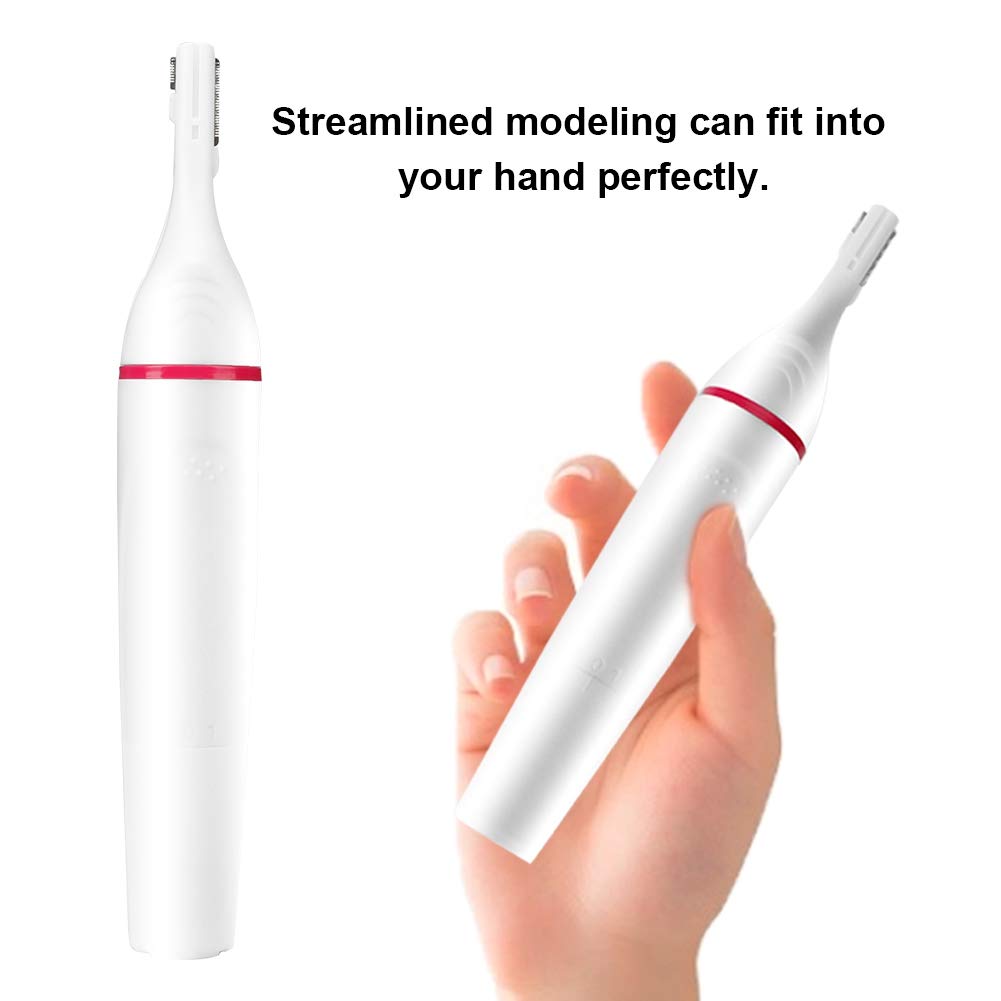 ZJchao 4-in-1 Women Hair Trimmer, Dry&Wet Body Shaver Groomer Nose Eyebrow Bikini Shaver with 4 Replaceable Detachable Cutter Head and Washable Beauty and Personal Care ZJchao