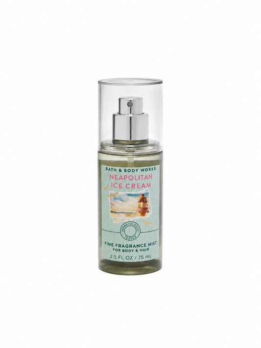 Bath & Body Works Neapolitan Ice Cream Fragrance Mist Travel Size 2.5 oz Beauty & Personal Care Bath & Body Works
