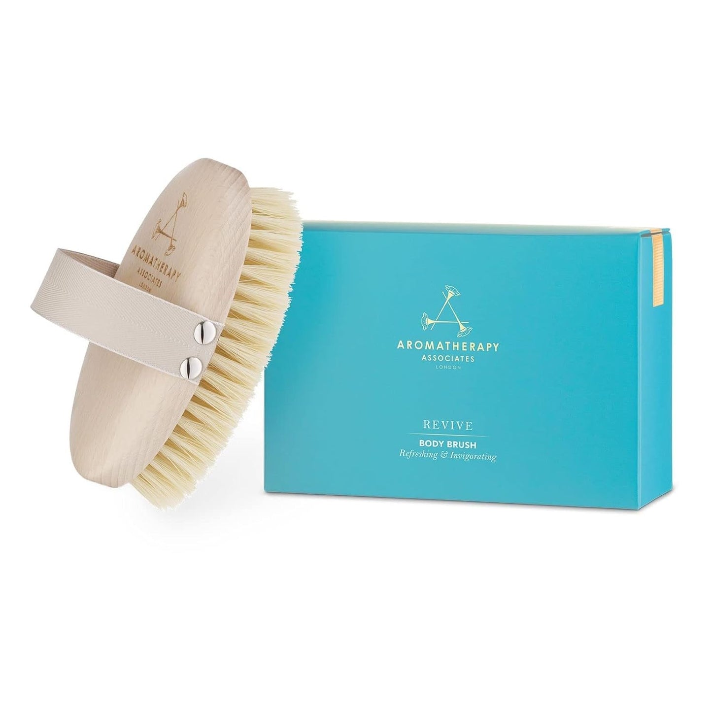 Aromatherapy Associates Revive Body Brush, Natural Dry Brush for Exfoliating Skin, Boost Circulation & Lymphatic Drainage, Anti-Cellulite Body Scrub Beauty and Personal Care Aromatherapy Associates