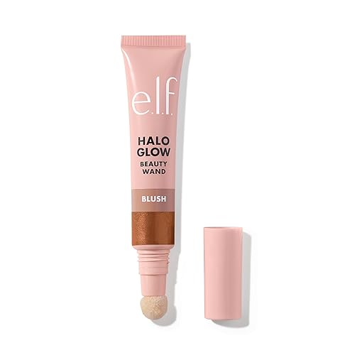 e.l.f. Halo Glow Blush Beauty Wand, Liquid Blush Wand For Radiant, Flushed Cheeks, Infused With Squalane, Vegan & Cruelty-free, Magic Hour Beauty & Personal Care e.l.f.