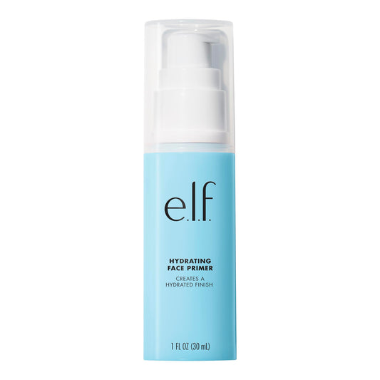 e.l.f. Hydrating Face Primer, Moisturizing Makeup Base, Smooths Pores & Fine Lines, Long-Lasting Wear, Preps Skin for Foundation Application, Large Beauty & Personal Care e.l.f.
