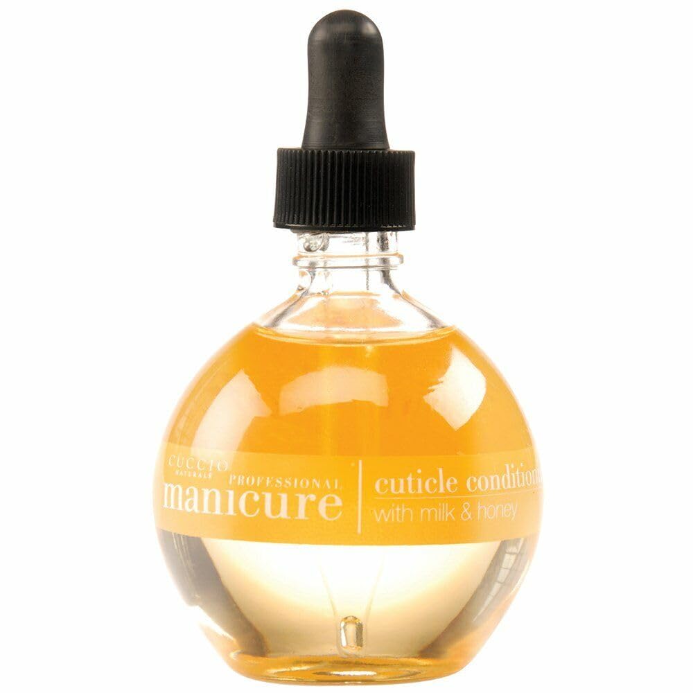 Cuccio Revitalize Cuticle Oil, Milk and Honey,Super-Penetrating - Nourish, Soothe & Moisturize 2.5 Ounce (2) Beauty & Personal Care Cuccio