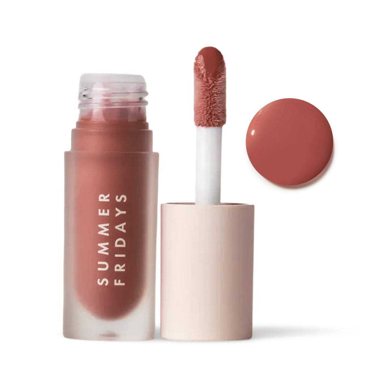 Summer Fridays Dream Lip Oil - Hydrating Tinted Lip Gloss Oil - Non-Sticky Formula with Skincare Benefits for Long-Lasting Softness + Shine -