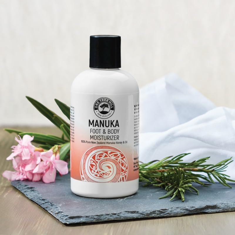 One Tree Hill Manuka Foot & Body Moisturizer | Manuka Honey & Essential Oil Blend | 9 Fl Oz Beauty & Personal Care One Tree Hill